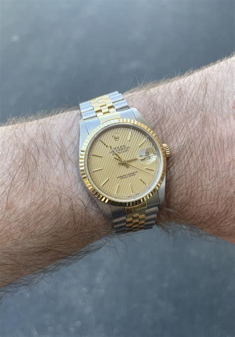 rare tapestry dial rolex|rolex 16233 with diamonds.